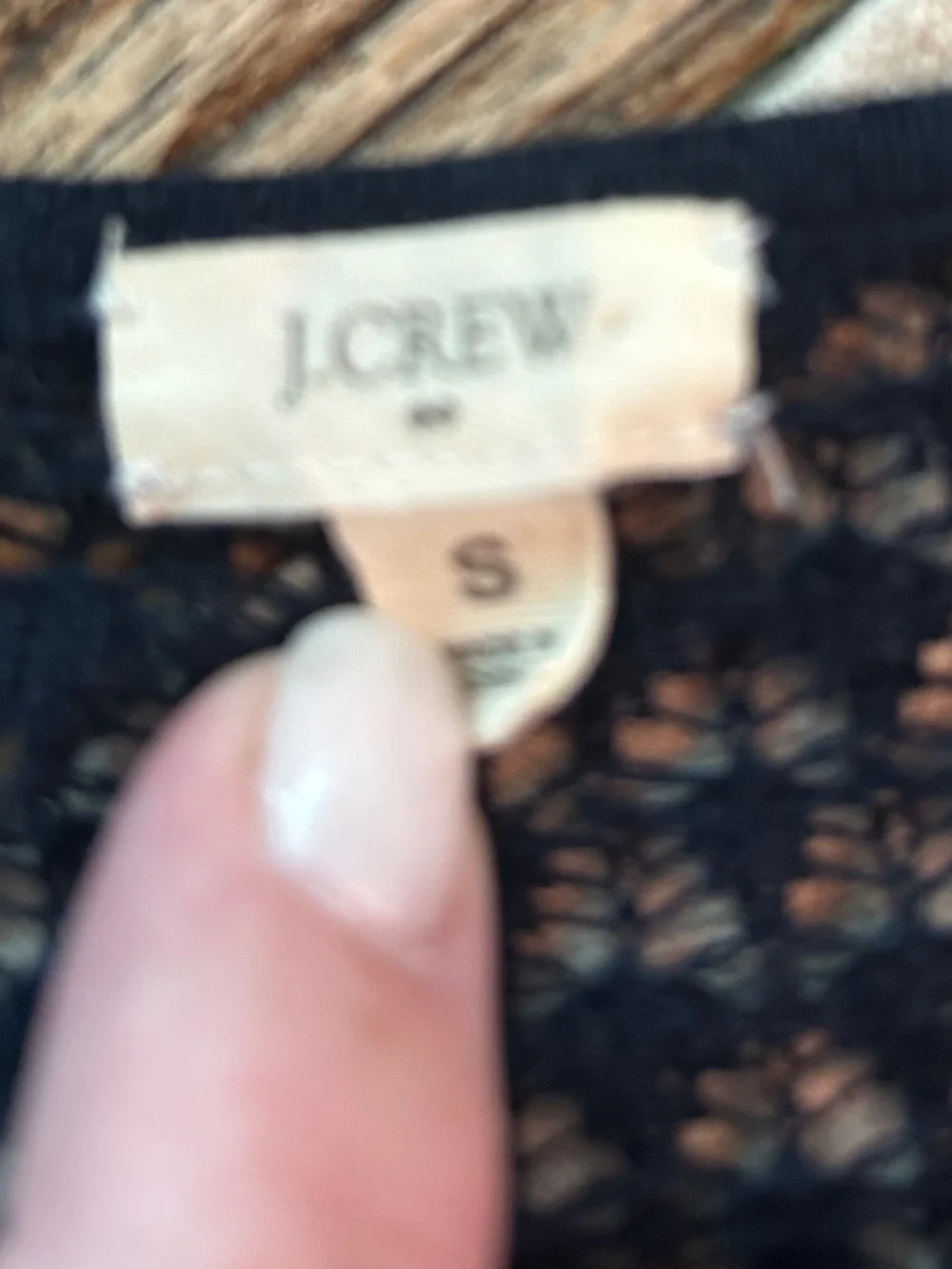 💙J. CREW SWEATER BLOUSE